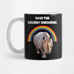 Save the Chubby Unicorns Mug